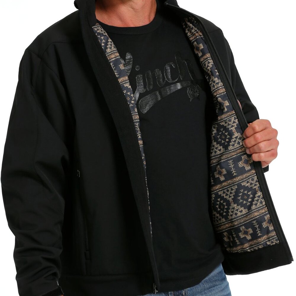 Men's Cinch Black Bonded Jacket - Picture 6 of 6